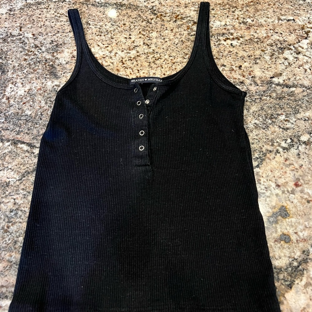 Black Brandy Melville Tank Top